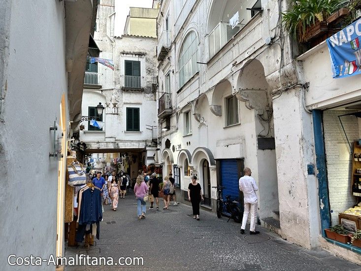 centro histórico de Amalfi