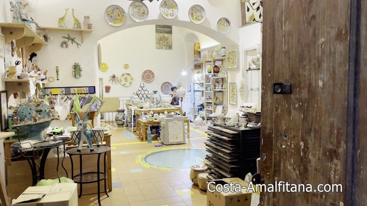 Taller elaboración de cerámicas en Vietri sul mare
