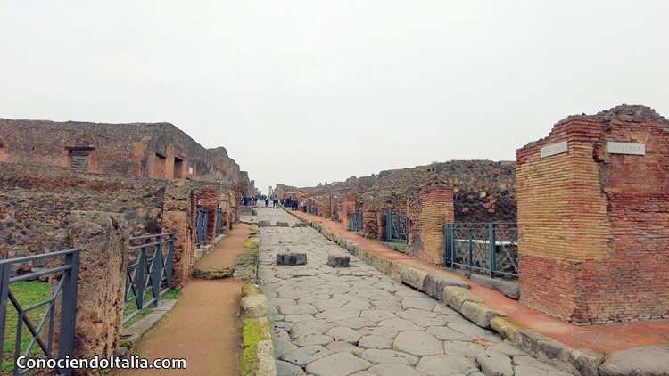 Visitando Pompeya en invierno, una ruta interesante