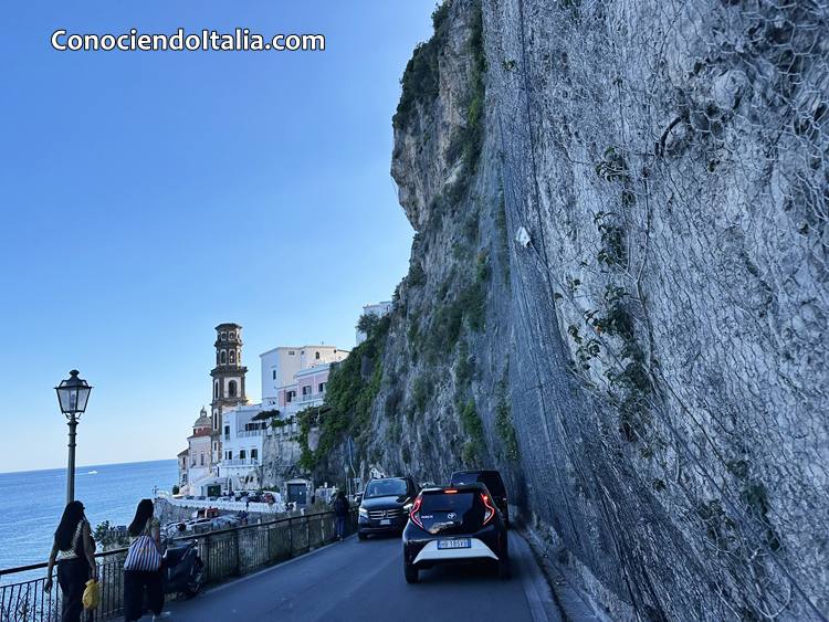 atrani ruta coche